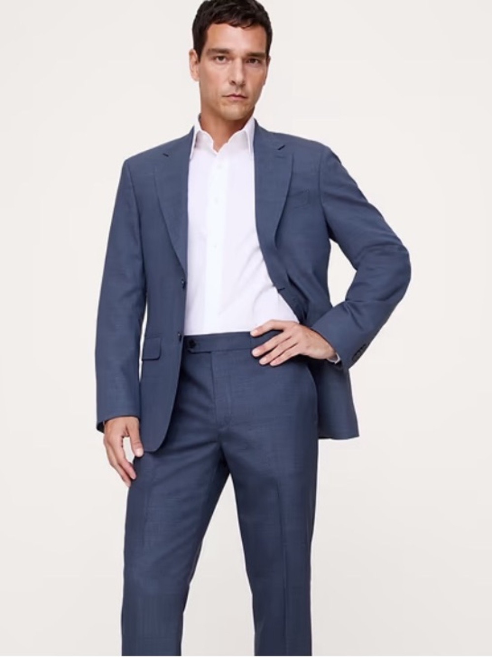 Banana republic FULL Men's Blue Two-Piece Suit Jacket & Trousers. Worn twice.